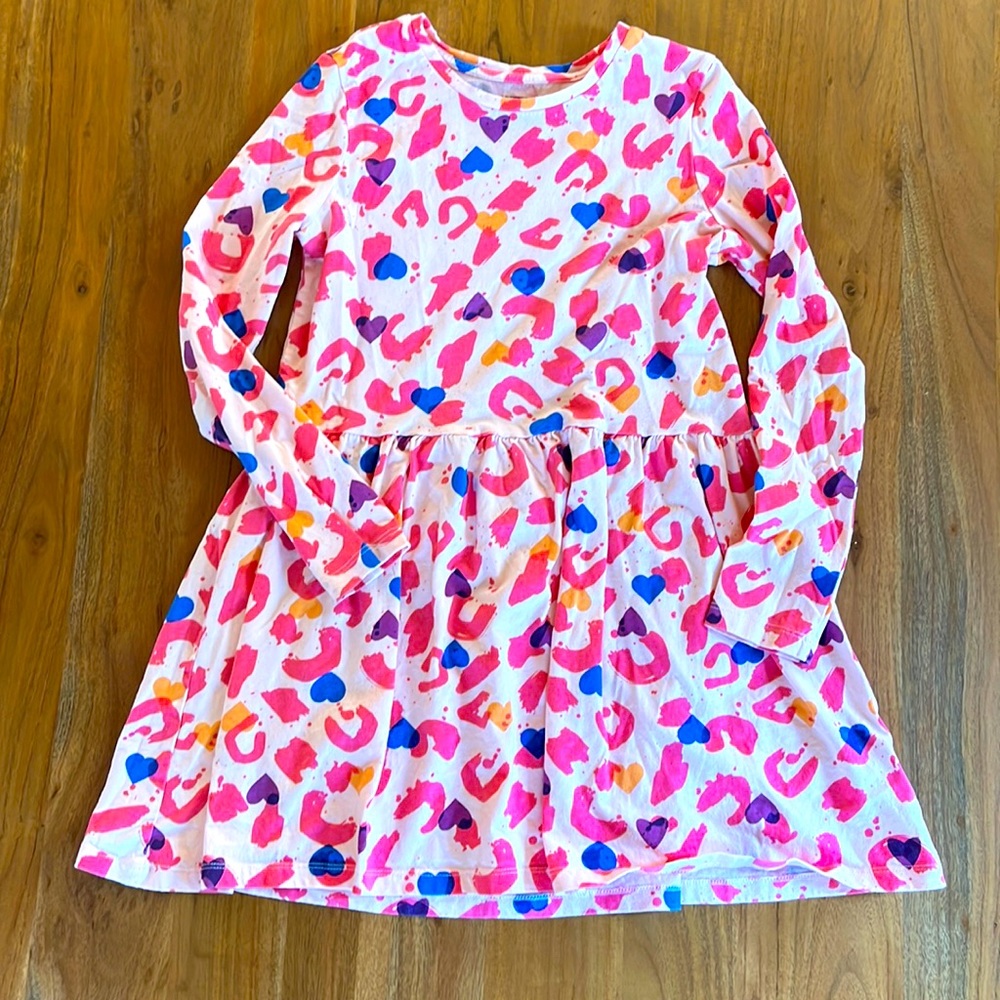 Spotted Zebra heart dress
